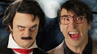 Stephen King vs Edgar Allan Poe Epic Rap Battles of History [upl. by Eemak574]