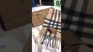 Burberry scarf [upl. by Higginbotham]