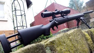 Softair Sniper Novritsch SSG 24  Schusstest und Review  Johnny Hand [upl. by Born]