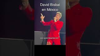 David Bisbal en México cantando DÍGALE en concierto DavidBisbal México Dígale concierto [upl. by Askari]