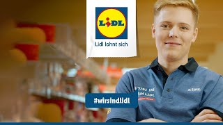 wirsindlidl  Leon  Ausbildung Kaufmann im Einzelhandel [upl. by Nawor307]