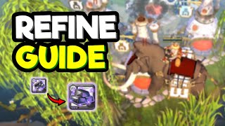 ⚒️ DOUBLE YOUR SILVER BY REFINE ⚒️  REFINE GUIDE  ALBION ONLINE [upl. by Mccullough]