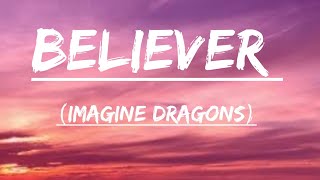 Imagine Dragons  Believer  Cover song  Lyrics Video [upl. by Kcirred]