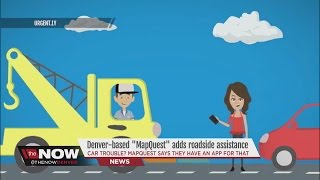 MapQuest offers ondemand roadside assistance through their app [upl. by Elleval]