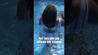 Locs  hair freedom ✨ locs locjourney microlocs microlocsjourney starterlocs [upl. by Fernand366]