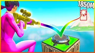 Trickshot Race Gameplay Fortnite Creative 20 Map [upl. by Sigfrid707]