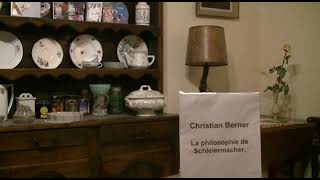 Christian Berner La philosophie de Schleiermacher [upl. by Eachern]