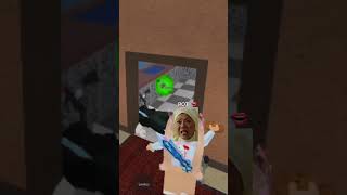 part 1  trolling with fake dead sheriff in mm2 🥸🤡 》mm2 mm2funny mm2memes roblox troll [upl. by Mace394]