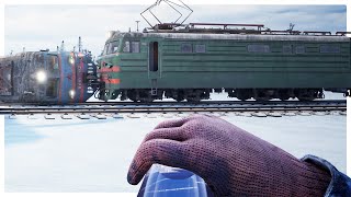 Becoming a Totally Accurate Russian Train Driver  Trans Siberian Railway Simulator [upl. by Durrett]