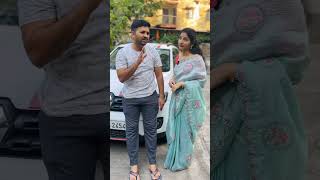 epudu chance dorukuthadha ani chusthadu telugucomedycouple comedy funny shorts [upl. by Dincolo]