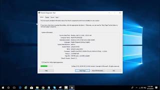 How To Check Computer Properties Using Directx Diagnostic Tool  Dxdiag  Windows 10 [upl. by Aniral]