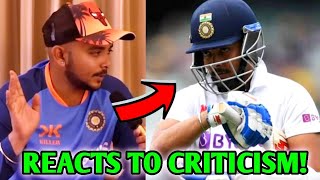 Prithivi Shaw Reacts to CRITICISM by Fans  Prithivi Shaw Batting Interview News Facts [upl. by Assilrac]