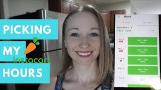 How to Instacart  Changing Zones and Picking Hours  Side Hustle [upl. by Fern]