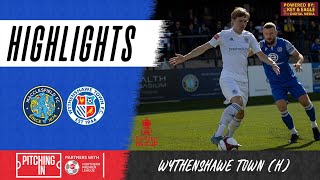 Match Highlights Macclesfield vs Wythenshawe Town [upl. by Alodie851]