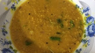 How to make Masoor Dal red lentils [upl. by Nahte]