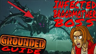 How to Unlock Blaster of the Moldy Matriarch Infected Broodmother Boss Grounded Guide [upl. by Arotak543]