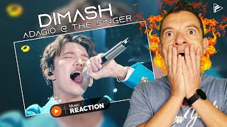 OK THIS DUDE IS NOT HUMAN Dimash  Adagio  The Singer Reaction [upl. by Heall]