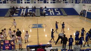 Ewing High School vs Robbinsville Boys Freshman Basketball [upl. by Pascia634]