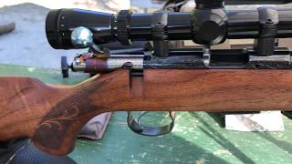 CZ 452 22LR Farewell Edition First 75 Shots [upl. by Gorlicki]