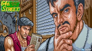 64th Street A Detective Story  Arcade Gameplay  Jaleco 1991 [upl. by Ahsym651]