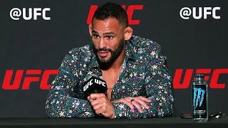 Santiago Ponzinibbio on Matchup With Michel Pereira An Epic Fight For the Division  UFC Vegas 55 [upl. by Chien]