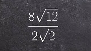 How to rationalize the denominator with a radical [upl. by Annahsirhc455]