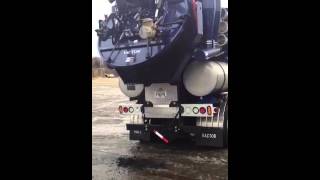 Vactor 2100 Plus Debris Dump Demo [upl. by Enileoj]