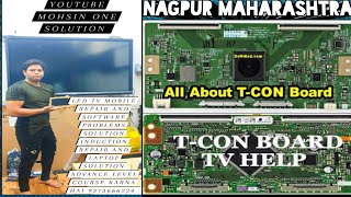 all about Tcon board information  tcon board thier important voltage info  mohsinOneSolution [upl. by Crosby]