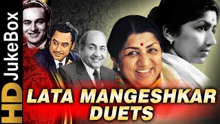 Lata Mangeshkar Duets Top 20  Old Hindi Songs Collection  Evergreen Songs Of Bollywood [upl. by Adnamal]