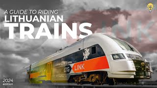 A Guide To Riding TRAINS In Lithuania [upl. by Suzy]