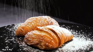 Ricetta Sfogliatella Napoletana Riccia  Recipe [upl. by Ellesor804]