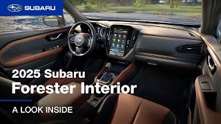 2025 Subaru Forester Interior  A Look Inside [upl. by Assened603]