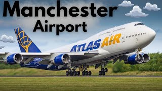 🔴 Live Manchester Airport Plane Spotting 🛫 [upl. by Freberg]