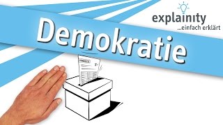 Demokratie einfach erklärt explainity® Erklärvideo [upl. by Traci]