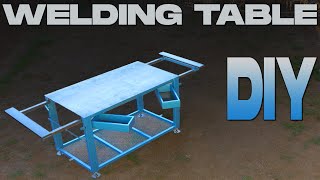 DIY Welding Table Easy welds Homemade [upl. by Shaughn116]