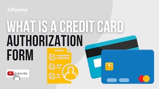 Credit Card Authorization Form  EXPLAINED [upl. by Nyleimaj]