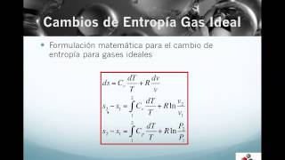 TERMO134 Cálculo de Entropía en Gases Ideales [upl. by Bortz]