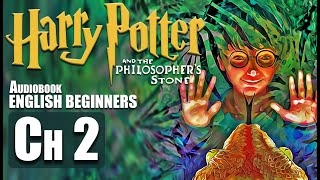 ⚡quotHARRY POTTER  Chapter 2 BOOK 1 🎧Audiobook🎧 in English for Beginners📚✨ [upl. by Ecnahc]