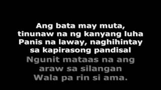 Ang Bata Lyrics  Binhi [upl. by Mauer374]