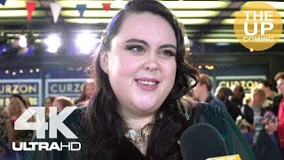 Sharon Rooney on Dumbo Tim Burton and the films message at London premiere [upl. by Grantland463]