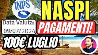 NASPI LUGLIO🔴PAGAMENTI 💶 ANTICIPO CONGUAGLI🔥BONUS 100€✅ DOCENTI SCUOLA AGOSTO [upl. by Nanreit]