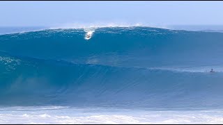 Massive Huge Pipeline Biggest Cleanup 3rd Reef Set Ive Ever Seen😱North Shore Hawaii 4K [upl. by Sutphin]