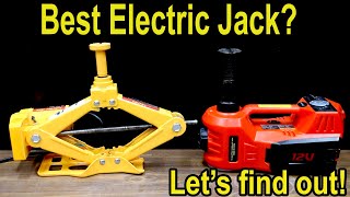 Best Electric Car Jack 5Ton Roadside Jack Impact Wrench amp Tire Inflator Kit Showdown [upl. by Solley]