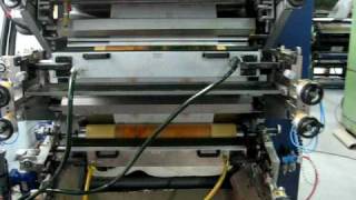 IMPRESORA FLEXO IMPREFLEX 6 COL X 1000 MM CON RACLAS [upl. by Atauqal669]