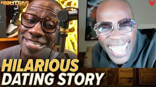 Chad Johnson falls down laughing at Shannon Sharpes hilarious dating story  Nightcap w Unc amp Ocho [upl. by Estis]