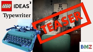 New LEGO Ideas 2021 Typewriter Set Leaked amp Teaser 21327 [upl. by Allerbag]