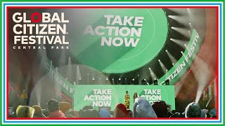 Historic Commitments for Education Equity Environment and Hunger at Global Citizen Festival 2023 [upl. by Treacy]