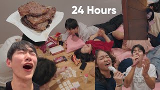 24 Hours with Princeton Students  KBBQ Karaoke amp Card Games [upl. by Ardnik653]