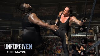 FULL MATCH  Undertaker vs Mark Henry WWE Unforgiven 2007 [upl. by Inittirb716]