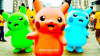 Goyang Pokemon  Pikachu Song  Lagu Pokemon By Zona ARH Kids [upl. by Russo28]